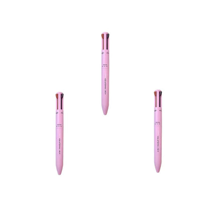 4 in 1 Multi Effect Makeup Pen Multi-Function Eyebrow Pencil Eyeliner Highlighter Lip Liner Lip Gloss Cosmetics Pen Make up Tool