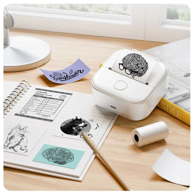 T02 Inkless Mini Printer