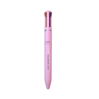 4 in 1 Multi Effect Makeup Pen Multi-Function Eyebrow Pencil Eyeliner Highlighter Lip Liner Lip Gloss Cosmetics Pen Make up Tool